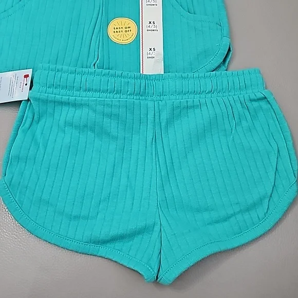 Girls size XS 4/5 Cat & Jack shorts 2 pair New with tags - Picture 6 of 8